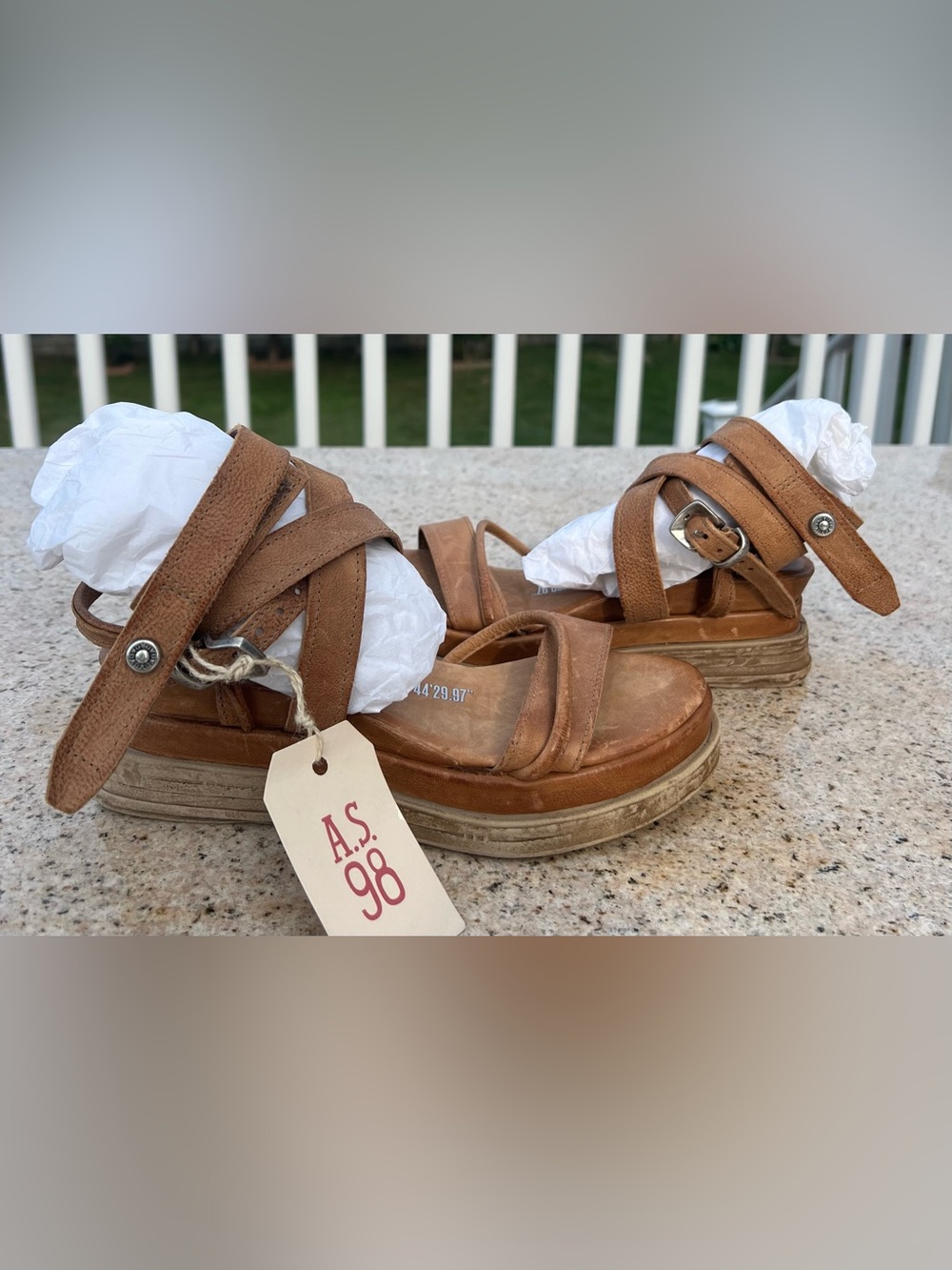 A.s 98 labo sandals sz 37